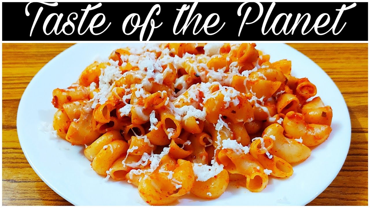 Red Sauce Pasta / Macaroni Arrabiata / Italian 3rd Recipe YouTube