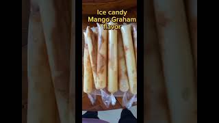 how to make  ice candy Mango Graham flavor #lorna #funny #trending#shorts