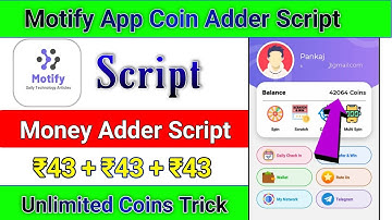 NEW SELF EARNING APP | Motify App Refer Bypass Script | Motify App Script | Motify Payment Proof ||