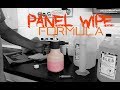 Home made IPA Panel wipe formula - Less than 3 pounds a litre