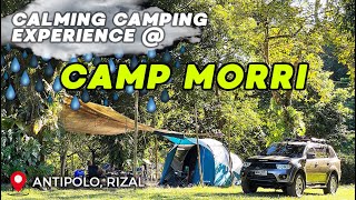 CAMP MORRI | RAINY WEEKDAY CAMP | SOLO AT CAMP |