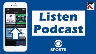 How To Listen To Podcasts CBS Sports App screenshot 4