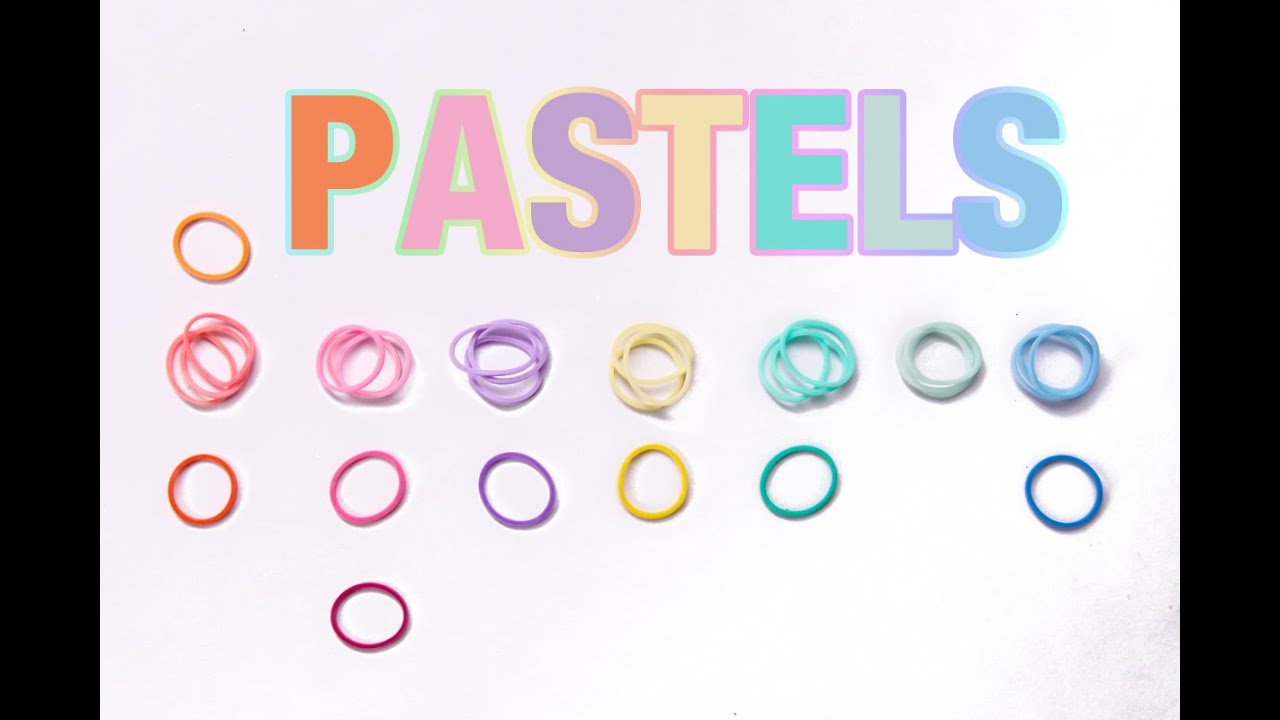 Mix Bands - Pastel (assorted colors)