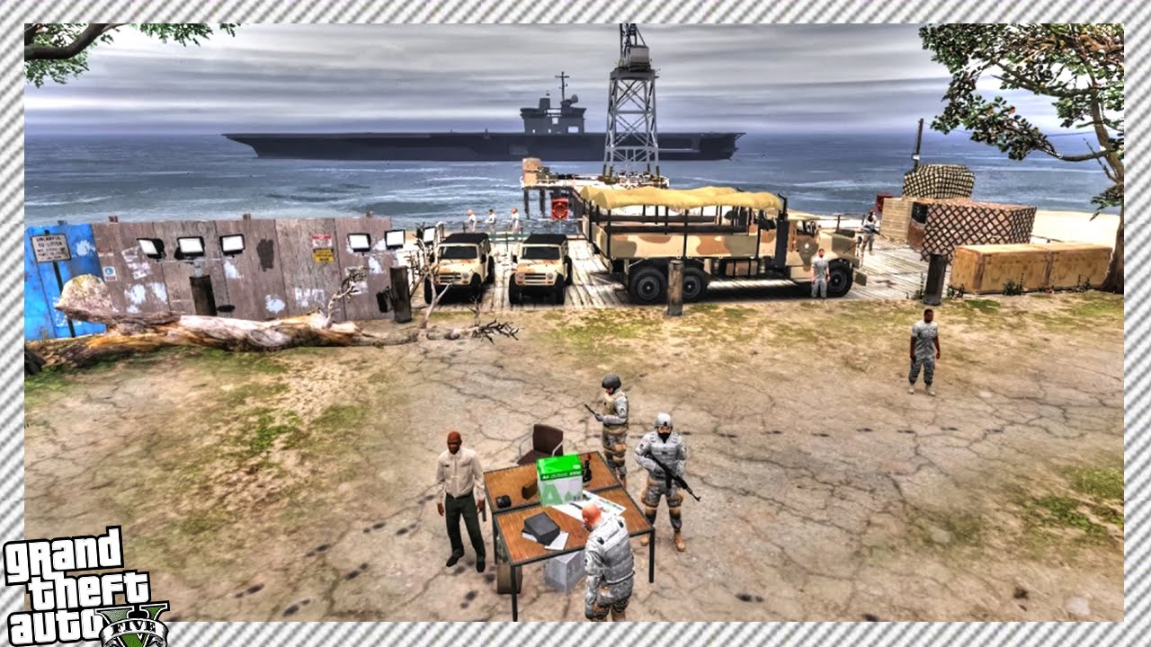Paleto Bay Army Base - GTA 5 MOD