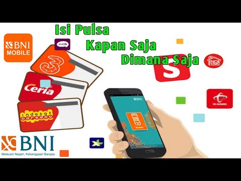 Cara Isi Ulang Pulsa via Bni Mobile Banking. 