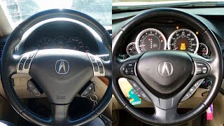 2008 Acura TSX CL9 vs 2009 TSX CU2 POV Test Drive