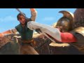 Tangled 2010 The Water Dam Scene HD