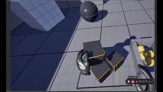Exploration of UI and interactions in VR