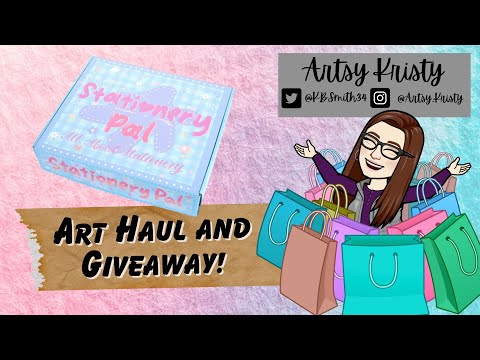 Stationary Pal Haul And Giveaway!