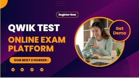 🎓 Qwik Test – Best Online Exam & Quiz Software | Create Tests, Quizzes & Practice Sets Easily