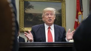 Trump says he'll take travel ban to Supreme Court if necessary