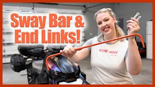 CanAm Ryker Modification: BRP Sway Bar & Baja Ron End Link Installation and Review