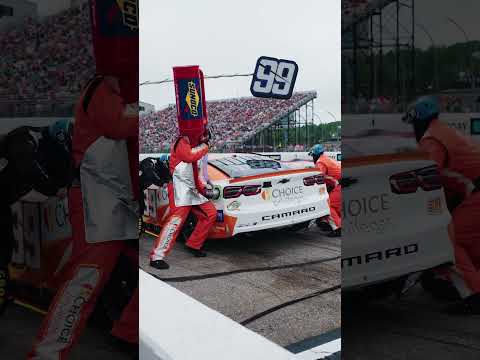 The art of the stop. #nascar #pitstop #danielsuarez #pitcrew #motorsports #pitstop #nascar