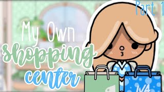 My own Shopping Center in toca boca🛍✨️ Part 2 skincare store💚 and perfume store💙 [aesthetic video]