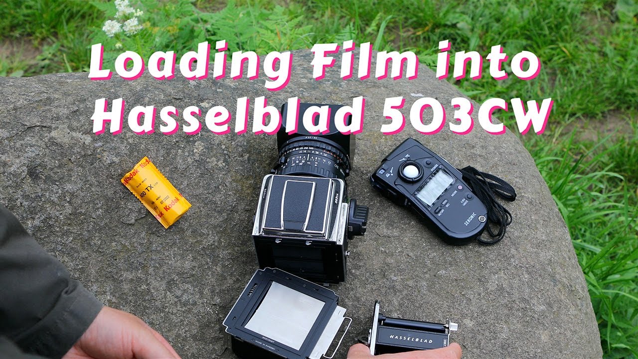 Loading Film into Hasselblad 503CW