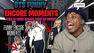 THIS IS HOW EVERY PERFORMANCE SHOULD END!!| BTS FUNNY ENCORE MOMENTS