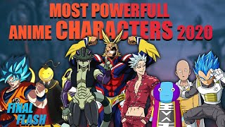 Top 10 Most Powerful Anime Characters Of All Time - Updated List - |     Explained In Hindi |