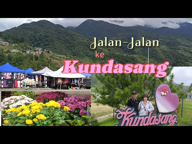 Jalan-Jalan Ke Kundasang, Sabah || Banyak Gerai Buah-Buahan Dan Bunga Yang Cantik. class=