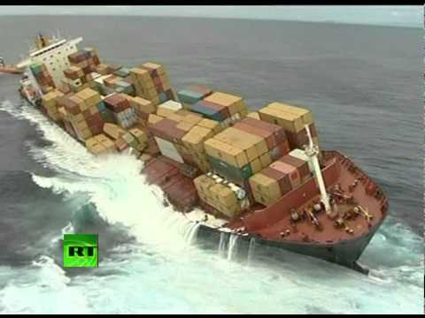 On-board poisoned tanker: Footage from stricken ship