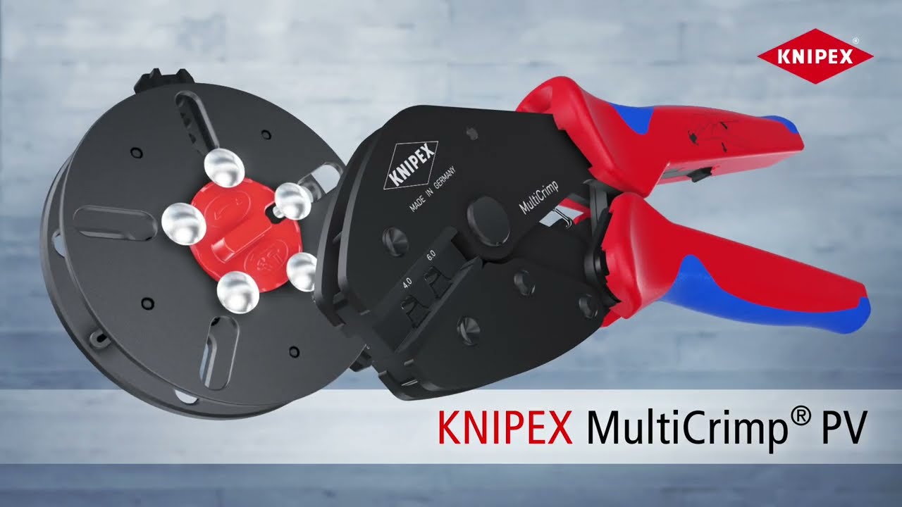 KNIPEX MultiCrimp® | 97 33 03 - YouTube