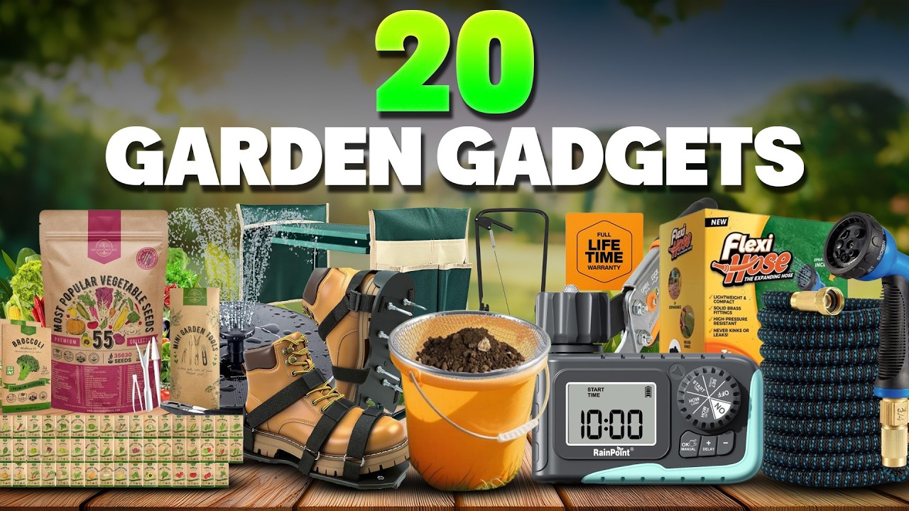 20 Garden Gadgets on Amazon for Effortless Gardening
