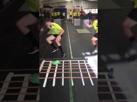 Leicester Tigers Academy Connect 4 Speed Drill