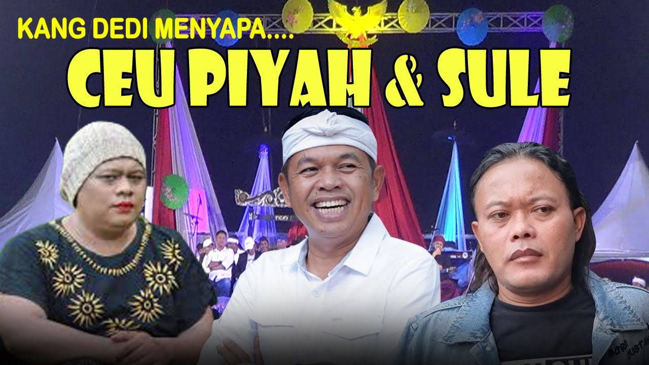KDM MENYAPA | Meriah Di Hibur Ceu piyah Sule dan Doel Sumbang
