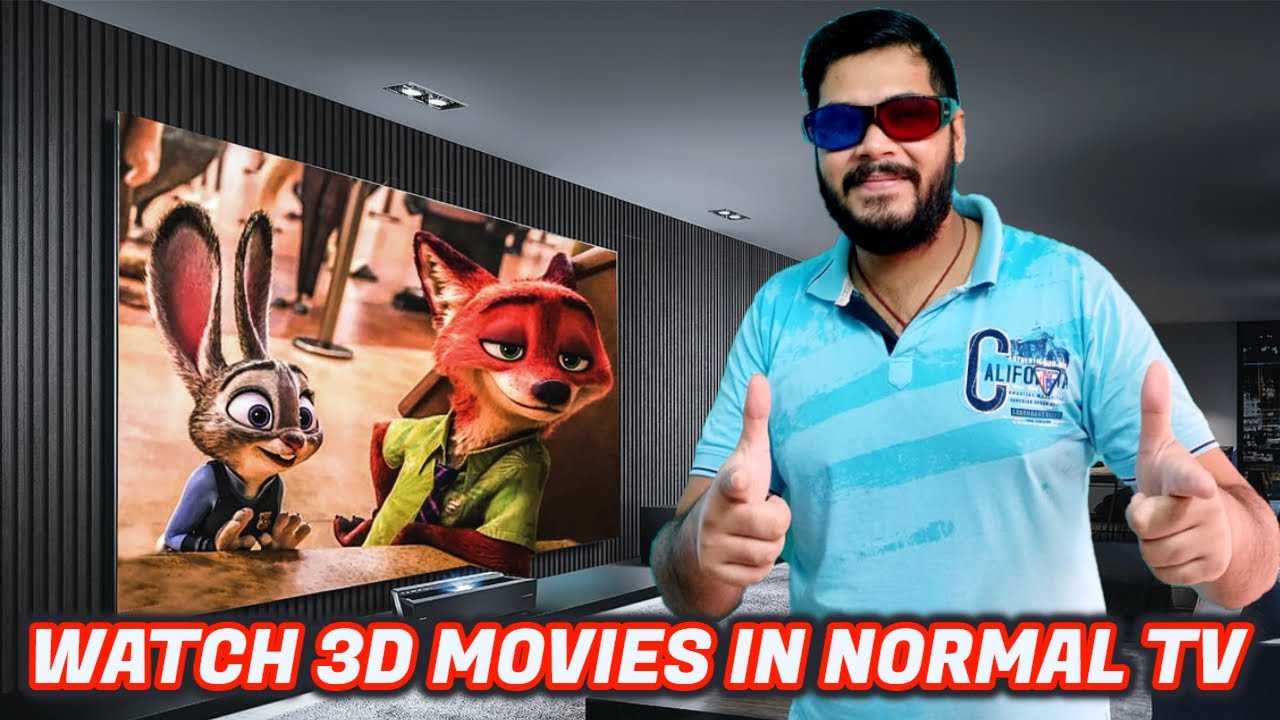 ⁣How to Watch 3D Movies in Normal Smart TV | Play with 3D Player on Mi Android TV | Cast 3D Movies