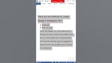 How to create sitemap | WordPress and Custom websites Sitmap