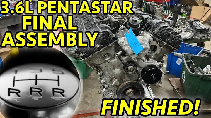 ITS DONE! Family Van's 3.6L Pentastar V6 Engine FINAL REASSEMBLY On Its Way To @RainmanRaysRepairs