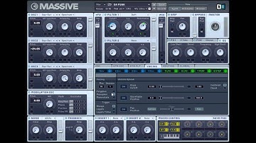 How to Make: Daft Punk - Da Funk Style Lead  !? ^_6 ( free massive preset/midi)