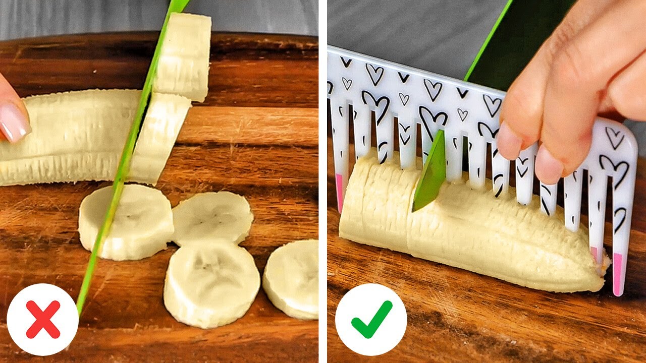Unusual Ways To Cut And Peel Fruits And Vegetables