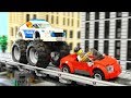 Lego experimental police chase jewelry robbery