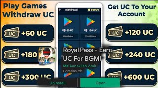 Royal Pass Earn UC For BGMI Real or Fake // Earn UC With Proof💸💰💵 screenshot 3