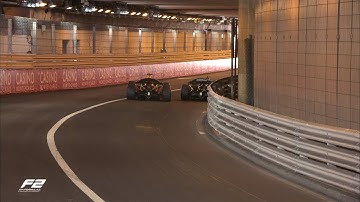 Isack Hadjar and Ritomo Miyata incident in the Monaco tunnel