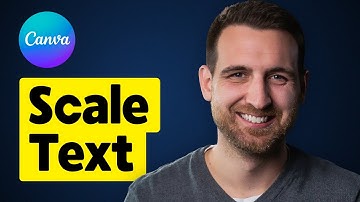 How to Scale & Resize Text in Canva