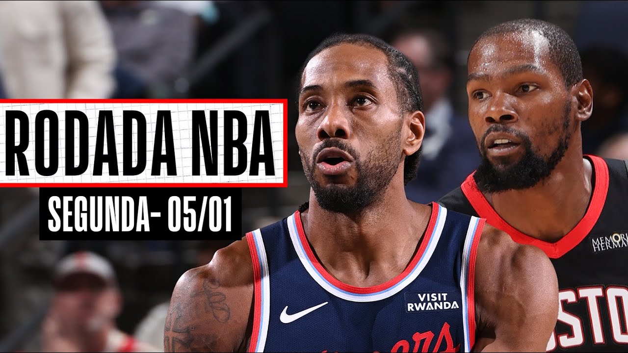 DURANT dá vitória aos ROCKETS em final DRAMÁTICO; KAWHI supera CURRY em jogaço - Rodada NBA 05/01