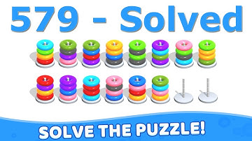 Color Hoop Stack - Level 579
