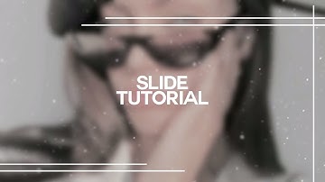 basic slide tutorial | videostar