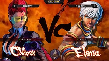 USFIV: Jayce the Ace vs EG Justin Wong - Capcom Pro Tour E3 Invitational