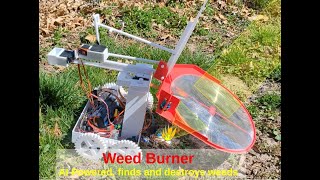 DIY AI Solar Weeder - Part 1 overview - Full Build, Code, Schematics