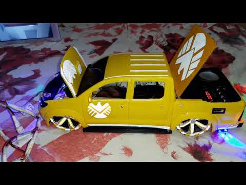 Caminhonete Controle Remoto Recarregável Tuning Som E Luz - YouTube