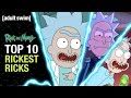 Top 10 Rickest Ricks of All Time | Rick and Morty | adult swim