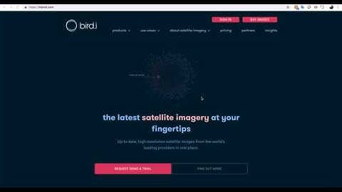 Bird.i Image Service Demo