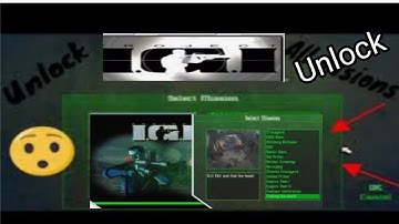 How to unlock Project IGI 1 all missions unlock in this video