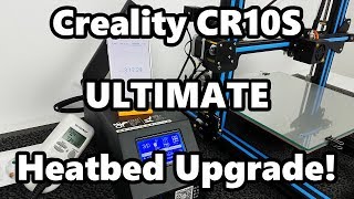 Creality Cr10S ultimate Heat-bed upgrade! 750W heater installed