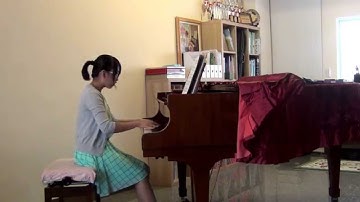 ABRSM 2013 - 2014 Piano Grade 6 C:1 ( Lennox Berkeley Allegro Op.4 No.5) ~ 婕怡