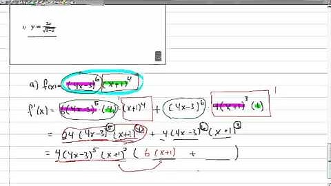 3 The Chain Rule with Power Functions