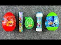 😱🤩Funny PJ Masks Marshmallow lollipop Surprise Egg Softdrink opening | sweets &amp; Toys ASMR
