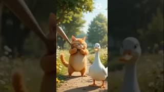 #duk vs cat #animahal #pupdoodle #animatedstories #animalsvideo #cartoonකතා #rico #comm #frameorder